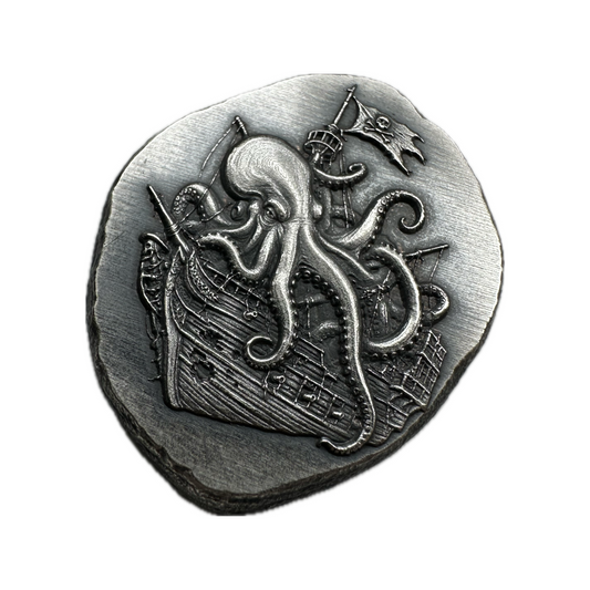 Kraken's Assault 1 oz 999FS